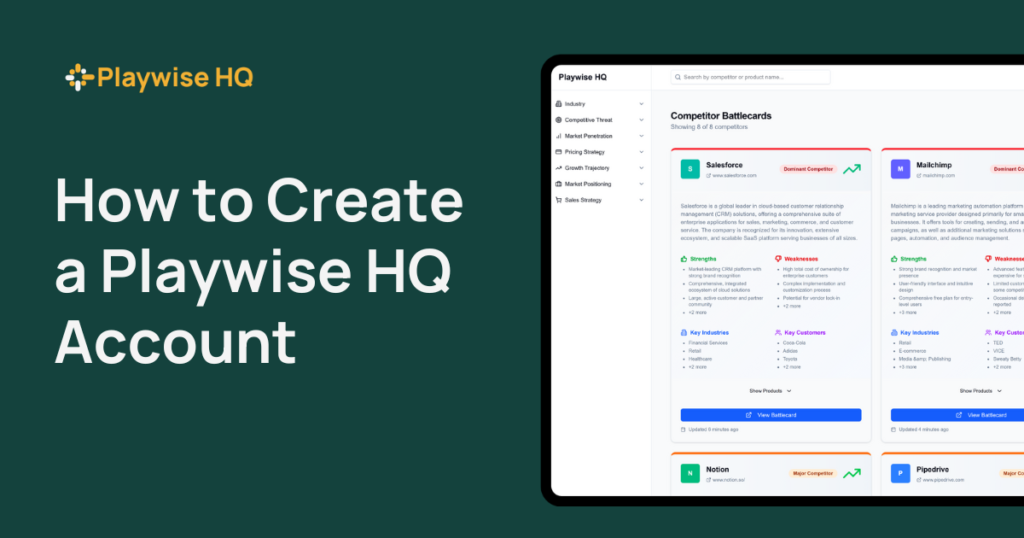 Playwise HQ - How To Create a Playwise HQ Account - Featured Image