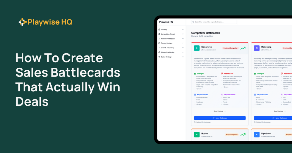 How To Create Sales Battlecards That Actually Win Deals - Featured Image