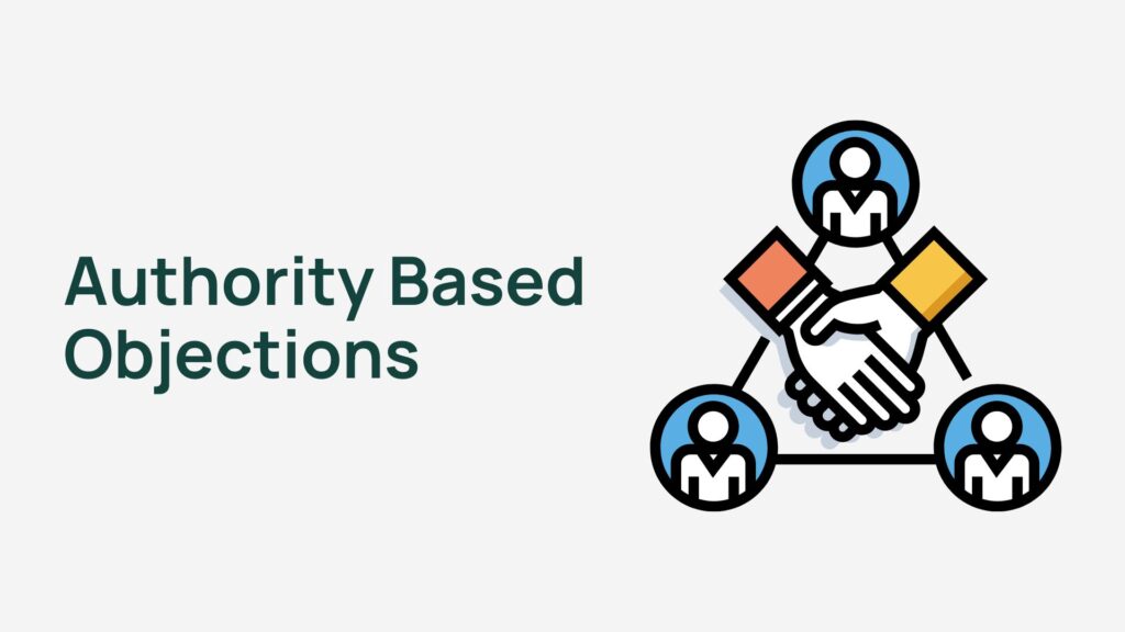 Authority Based Sales Objections