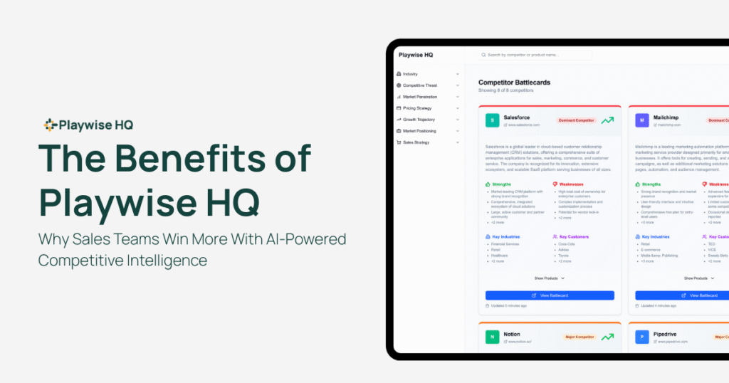 Playwise HQ - Featured Image - The Benefits of Playwise HQ