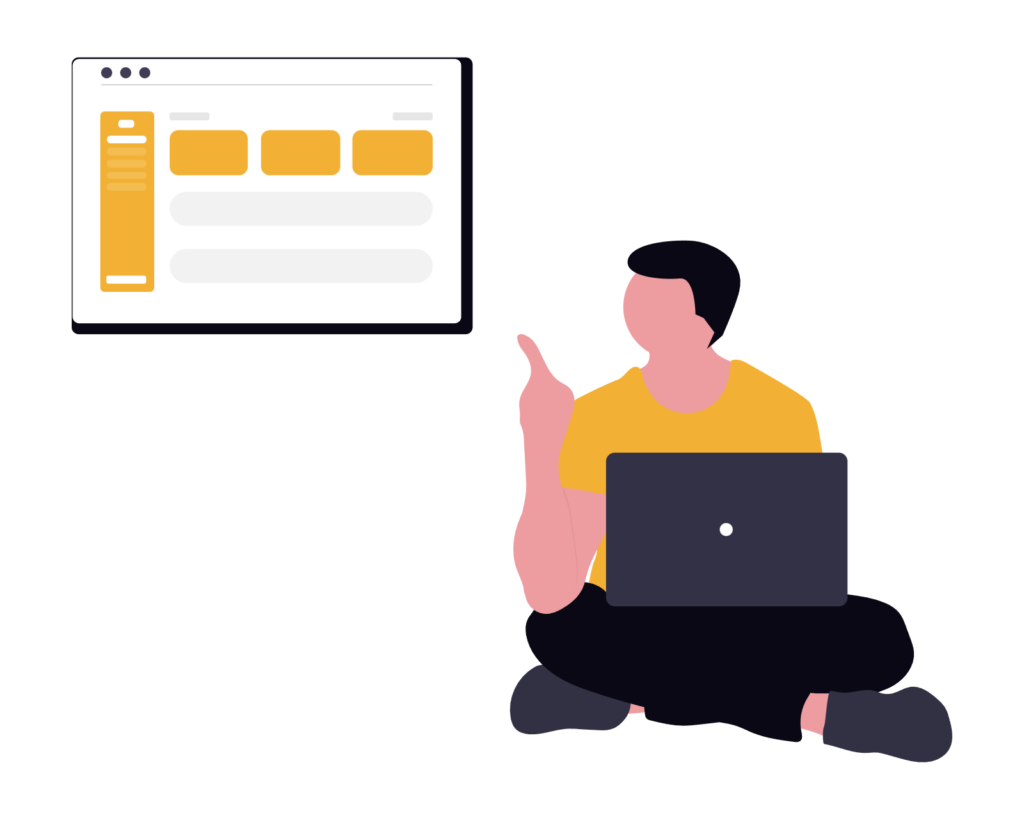 illustration representing objection handling