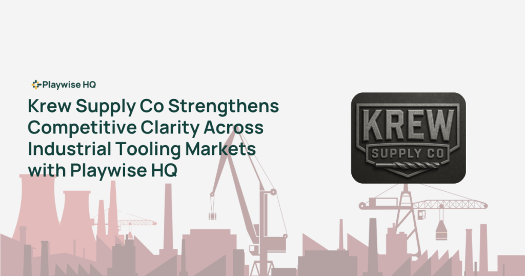 Playwise HQ - Krew Supply Co - Press Release Featured Image