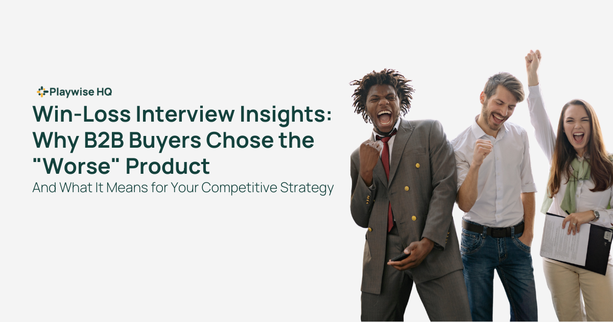Playwise HQ - Win Loss Interview Insights - Featured Image