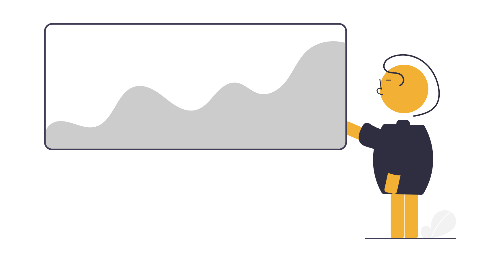 illustration representing sales growth