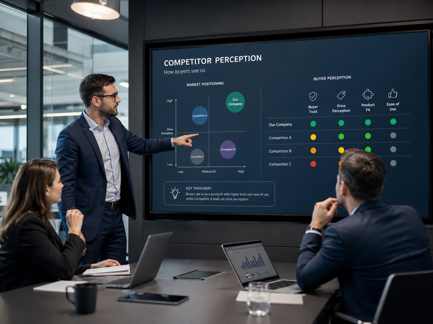 B2B Win Loss Review of Competitor capabilities