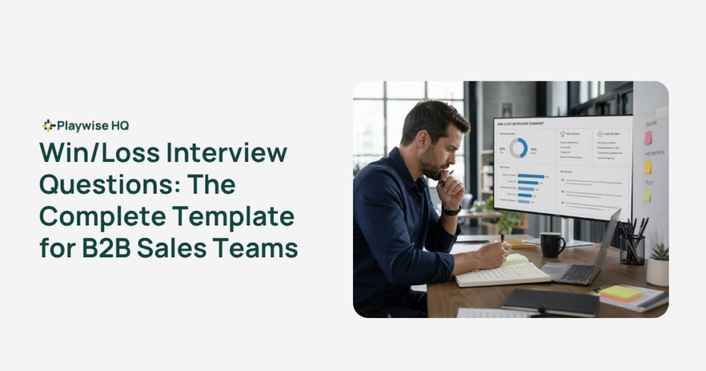 Playwise HQ - Win Loss Interview Questions - Featured Image